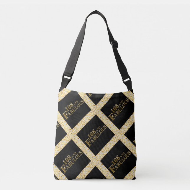 108 Birthday  Crossbody Bag (Front)