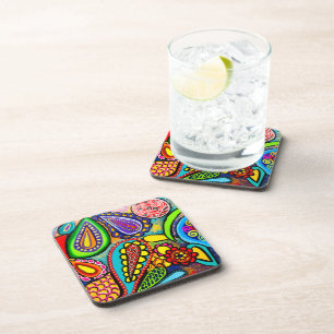 108 - Cellular Art Coasters