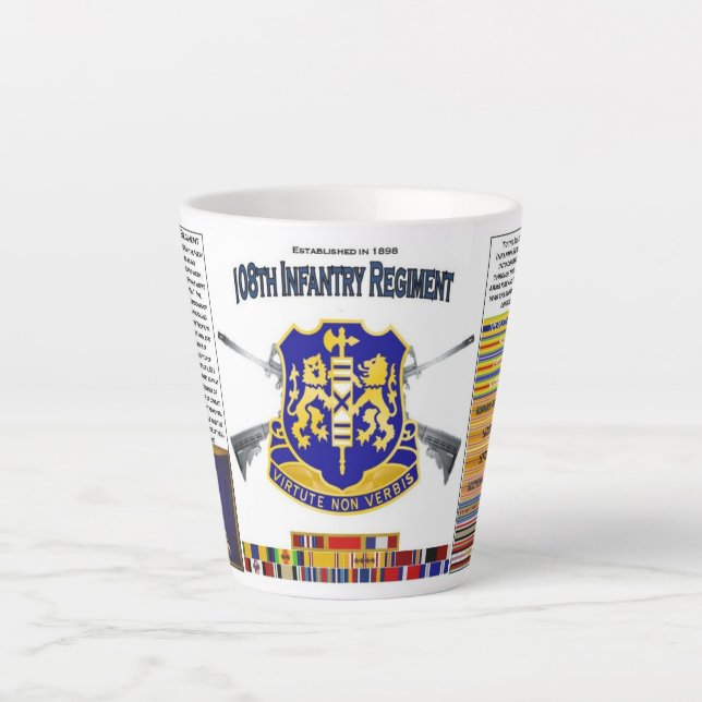 108th Infantry Regiment 15 oz Mug (Front)