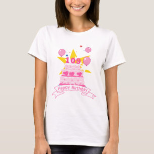 109 Year old Birthday Cake T-Shirt