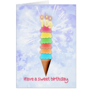 109th Birthday Giant Ice Cream
