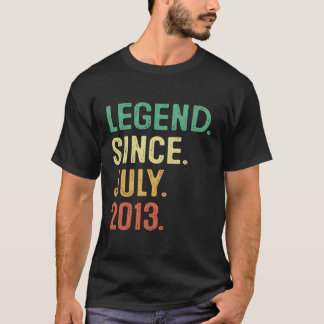 10 10Th Legend Since July 2013 T-Shirt