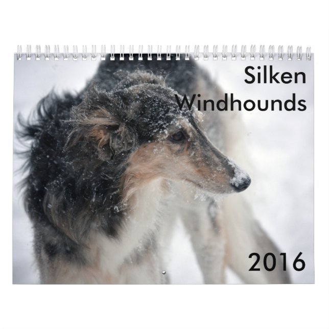 10 2016 Silken Windhounds Calendar (Cover)
