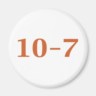 10-7  Out of Service Magnet