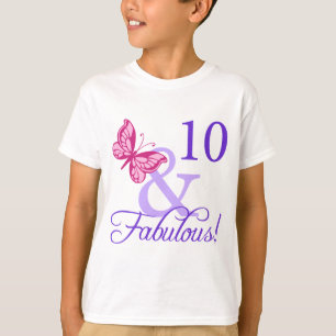 10 And Fabulous Birthday T-Shirt