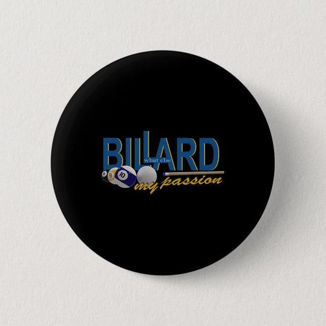 10-ball  6 cm round badge (Front)