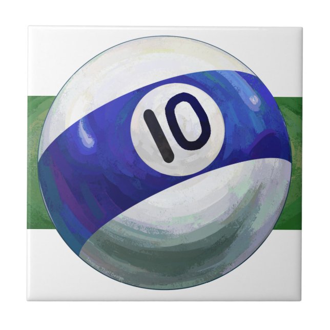 10 Ball Ceramic Tile (Front)