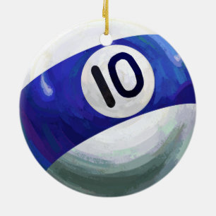 10 Ball Ceramic Tree Decoration