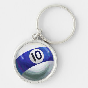 10 Ball Key Ring