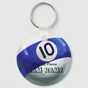 10 Ball Key Ring