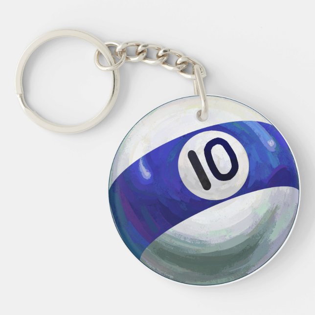 10 Ball Key Ring (Front)