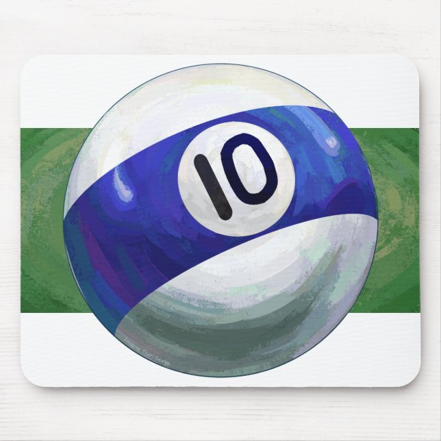 10 Ball Mouse Pad (Front)