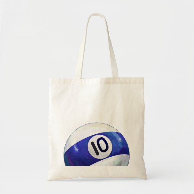 10 Ball Tote Bag (Front)