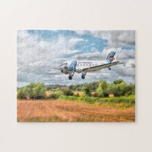10 by 14 jigsaw - DC3 on finals Jigsaw Puzzle