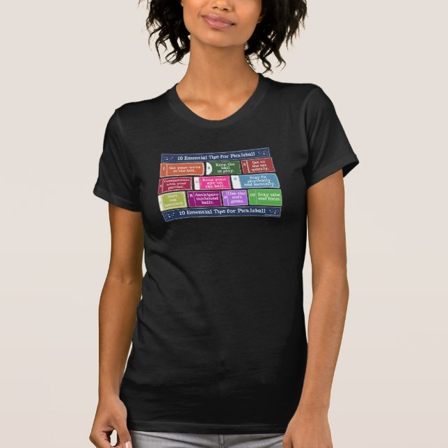 10 Essential Tips for Pickleball T-Shirt (Front)