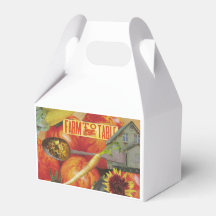 10 Favour Boxes with Fresh Produce Theme