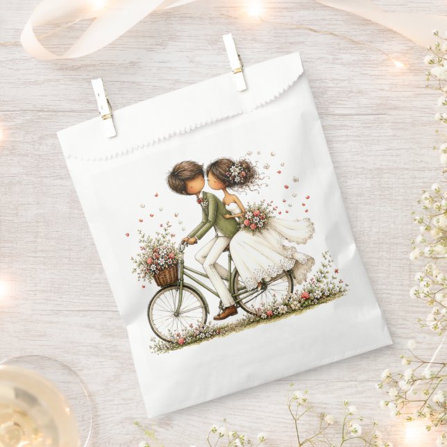 #10  Forever Love  Favour Bag (Clipped)