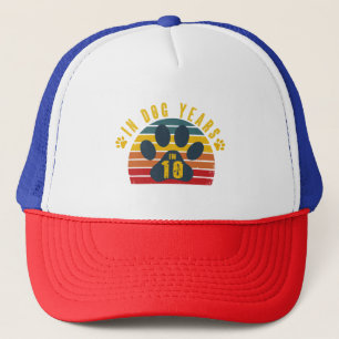 10 In Dog Years Trucker Hat