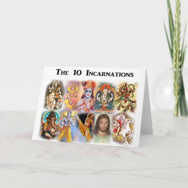 10 Incarnations Card (Front)