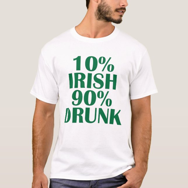10% IRISH T-Shirt (Front)