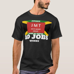 10 JOB WORKS. Basic Dark T-Shirt