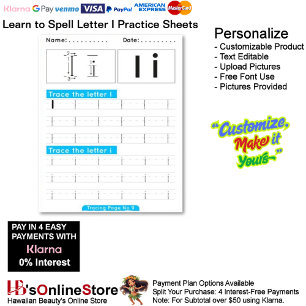 10 Learn To Spell Letter I Teacher Home Schooling