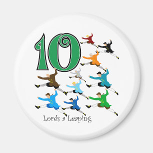 10 Lords Leaping Magnet