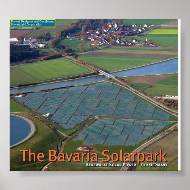 10 Million Watt solar array Poster (Front)