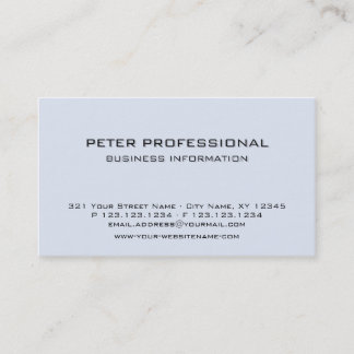 10 Modern Professional Business Card light blue