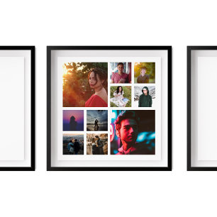 10 Photo Collage Poster