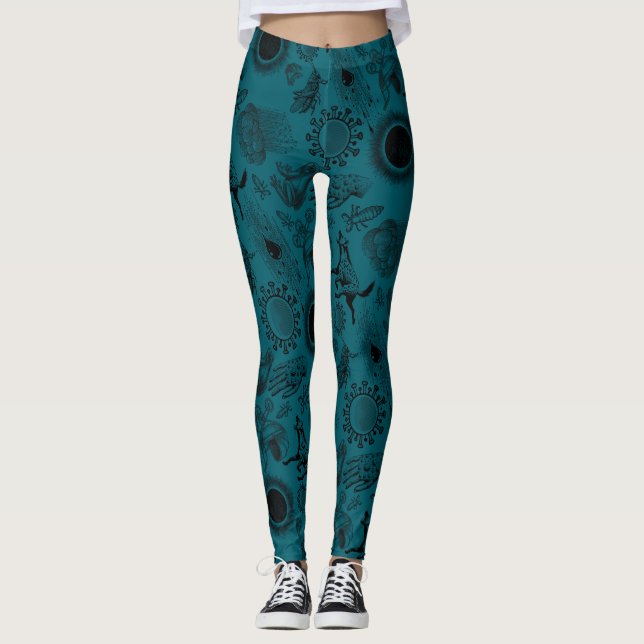 10 Plagues Pattern Leggings (Front)