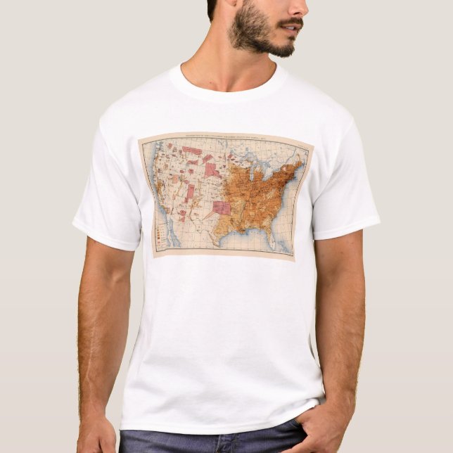 10 Population 1870 T-Shirt (Front)