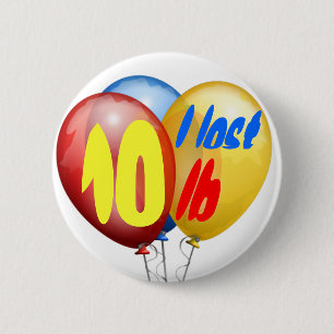 10 pounds 6 cm round badge