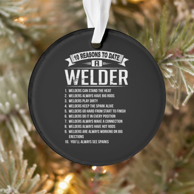 10 Reasons To Rate A Welder Ornament (Tree)