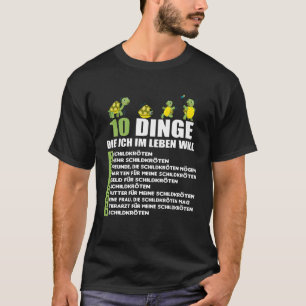10 Things I Want In Life  Replica Tortoise T-Shirt