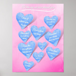 10 things we love about you poster