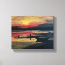 10" x 8" x .75" Stretched Canvas Print