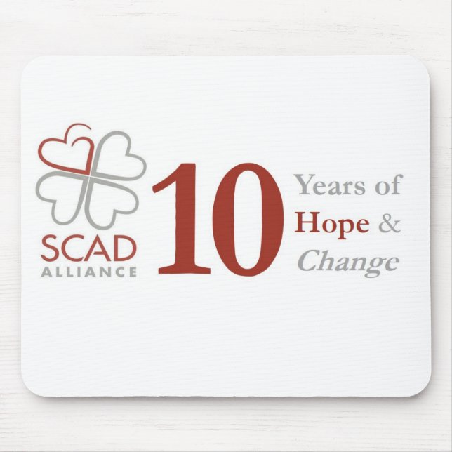 10 year Anniversary SCAD Alliance mousepad (Front)