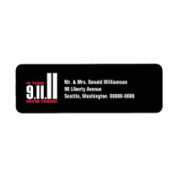 10 Year Anniversary September 11th Return Address