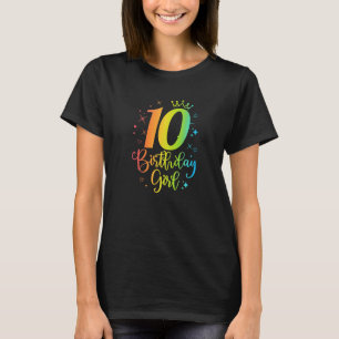 10 Year Gifts 10th Birthday Girl Gifts Teens Funny T-Shirt