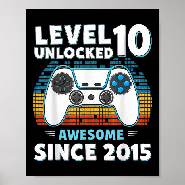 10 Year Old Bday Decorations Son Boy 10yr 2015 10t (Front)