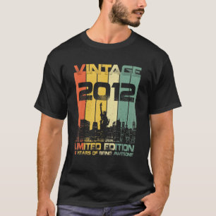 10 Year Old Vintage 2012 10th Birthday T-Shirt