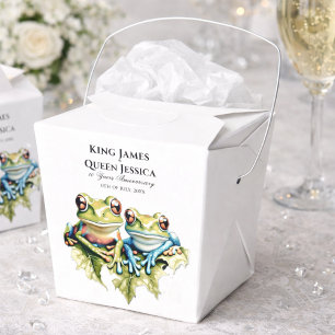 10 Year Wedding Anniversary Garden Casual Party Favour Box