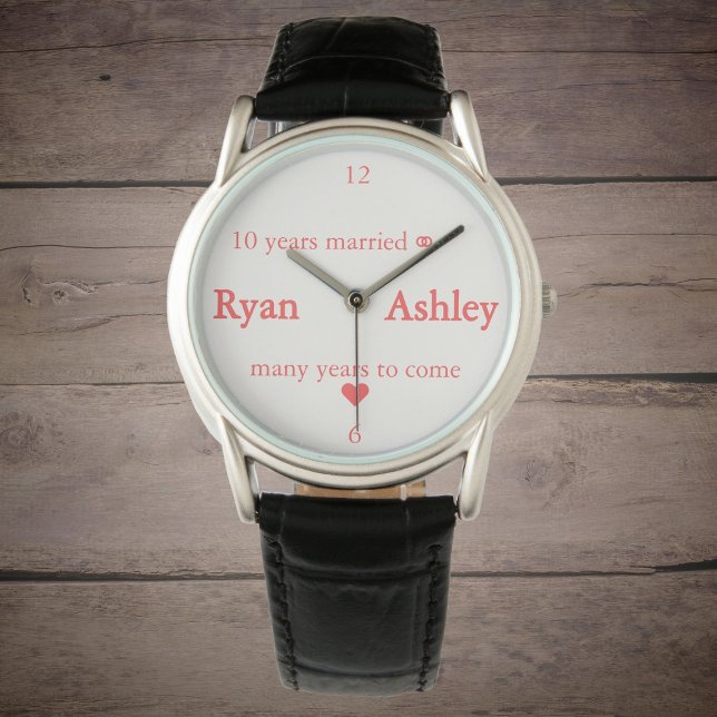 10 years married ⚭(with names) watch (Creator Uploaded)