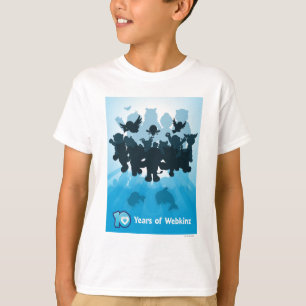 10 Years of Webkinz Silhouette T-Shirt
