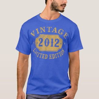 10 years old 10th Birthday Anniversary Best Limite T-Shirt