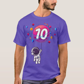 10 Years Old Birthday Gift 10th Birthday Boy Gift  T-Shirt
