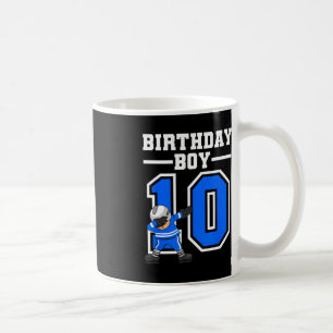 10 Years Old Boy Ice Hockey Player 10th Birthday K Coffee Mug