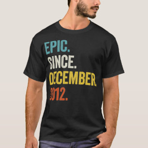 10 Years Old December 2012 10th Birthday6 T-Shirt
