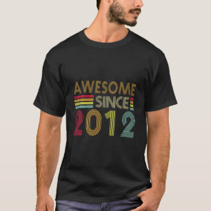 10 Years Old Retro Awesome 2012 Limited Editon 10T T-Shirt
